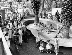 The zoo was opened about 100 years ago, in the yea The zoo was opened about 100 years ago, in the year 1916. It covers an area of 100 acres. It is a renowned institution and a member of various associa